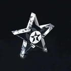 Crystal Acrylic Star Paperweight Clear Perspex Paper Weight