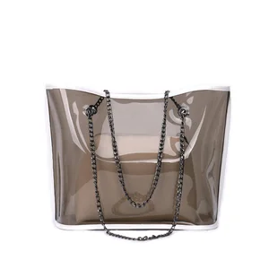 clear handbag pvc