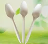 Biodegradable Compostable Cutlery, Corn starch Disposable Silverware ,Eco-friendly forkS SpoonS knives