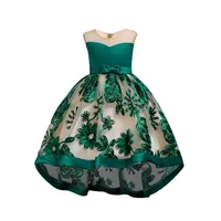 Western and European style Flower Girl Dress Tailed Princess Formal party Dress Wedding costume for children
Western and European style Flower Girl Dress Tailed Princess Formal party Dress Wedding costume for children