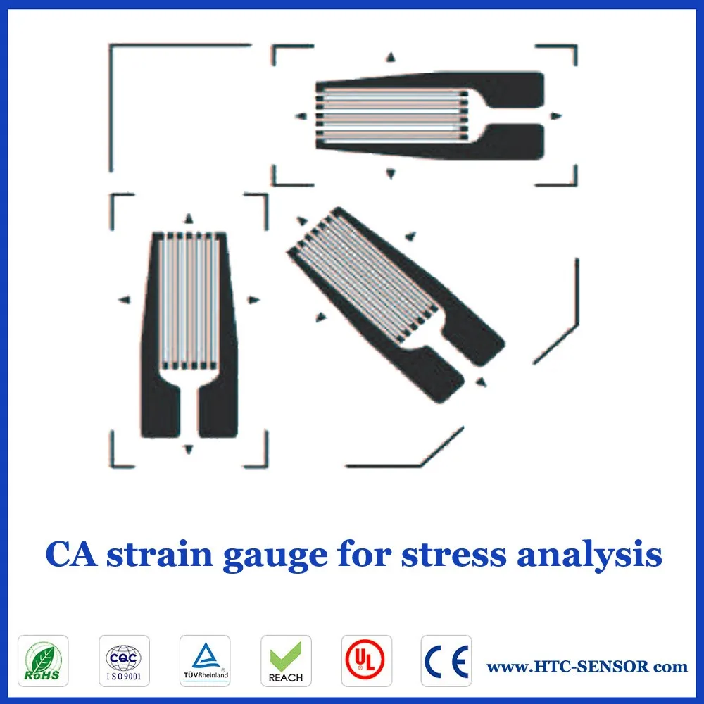 strain gauges, fg full bridge metal foil strain gauges sensor for transducer