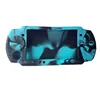 Camouflage Console Silicone Rubber Cover Case Skin For Sony PSP 2000 3000
