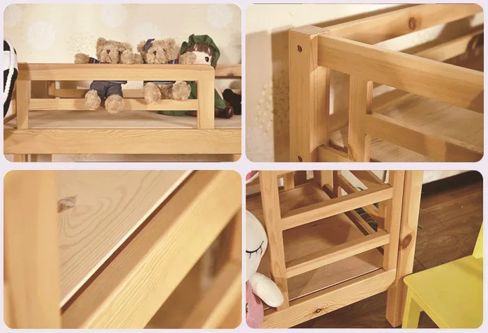 キッズ寝室自然家具子供段ベッド木製子供ベッド仕入れ・メーカー・工場