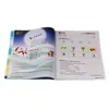 China glossy lamination advertising book flyers leaflet catalogue brochure children English learning magazine printing supplier