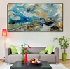 2018 high-end hot sale abstract landscape painting hand-painted oil painting