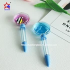 Decorative Cheap Liquid Timer Ballpoint Pen For Students