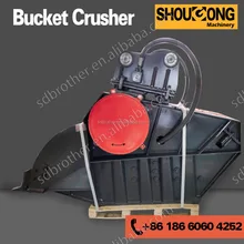 high quality excavator crusher bucket made in China