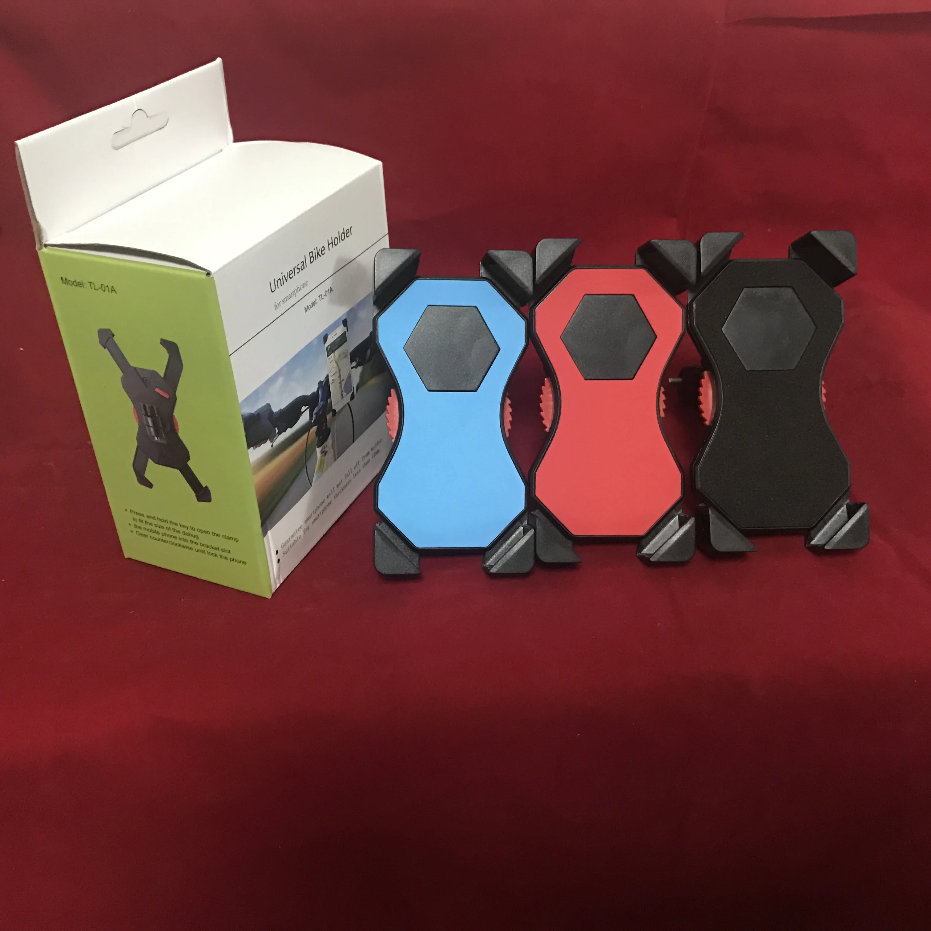 New TL-01A Bicycle mobile phone holder Universal motorcycle mountain navigation bracket 4 buttons bike phone car holder, Black,red , blue
New TL-01A Bicycle mobile phone holder Universal motorcycle mountain navigation bracket 4 buttons bike phone car holder, Black,red , blue
