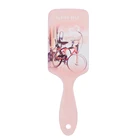 Promotion custom magic travel soft hair brush, hair brush for girl