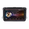 double 2 din 8 Inch VW Car Stereo Video CD DVD Player SAT GPS Nav Radio