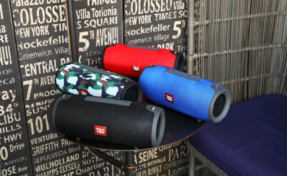 T&G portable wireless speaker & horn with high quality sound water proof IPX4 bluetooth speaker - ANKUX.COM