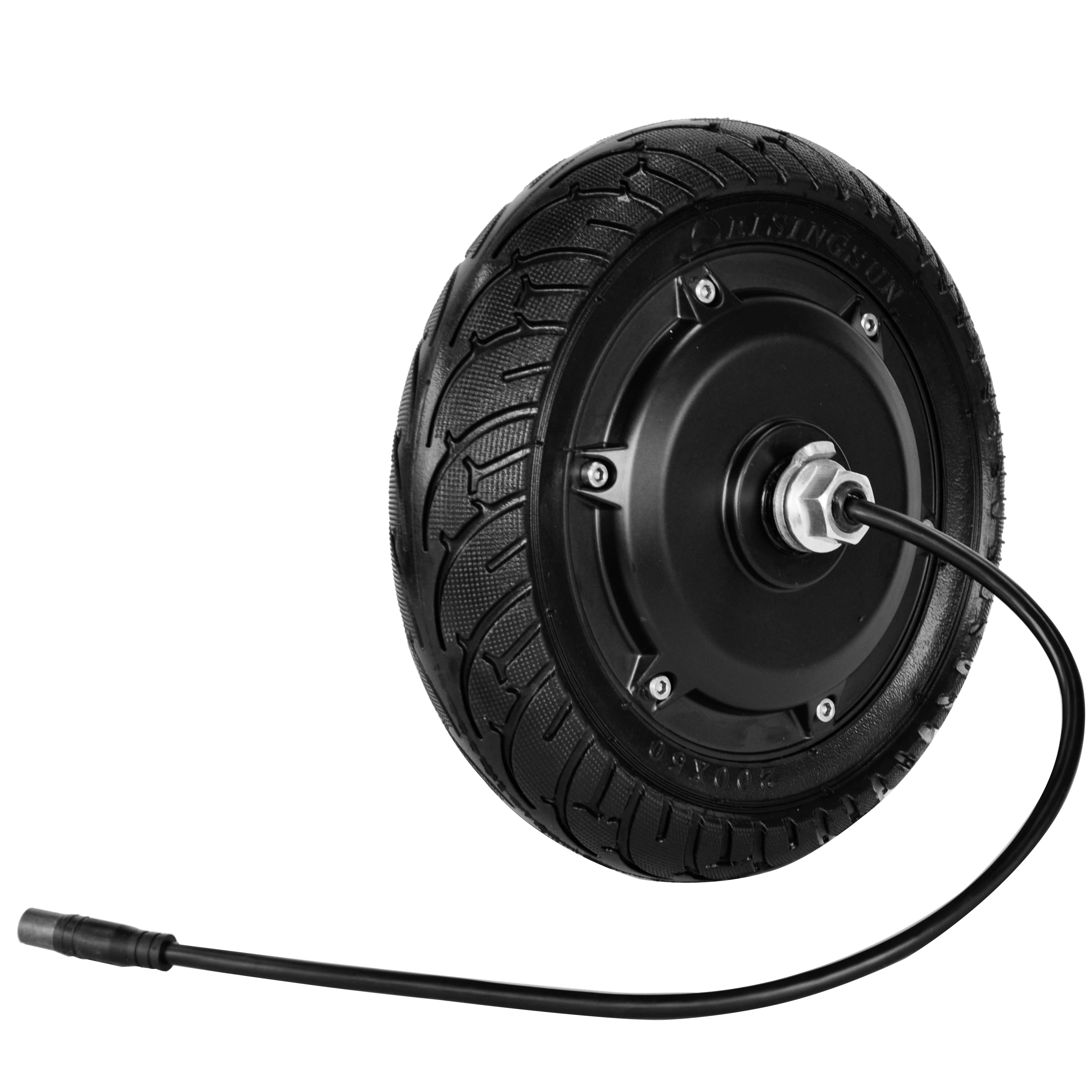 Scooter motor hub 8 inch with solid tire e scooter motor RZ01brushless scooter hub motor
Scooter motor hub 8 inch with solid tire e scooter motor RZ01brushless scooter hub motor