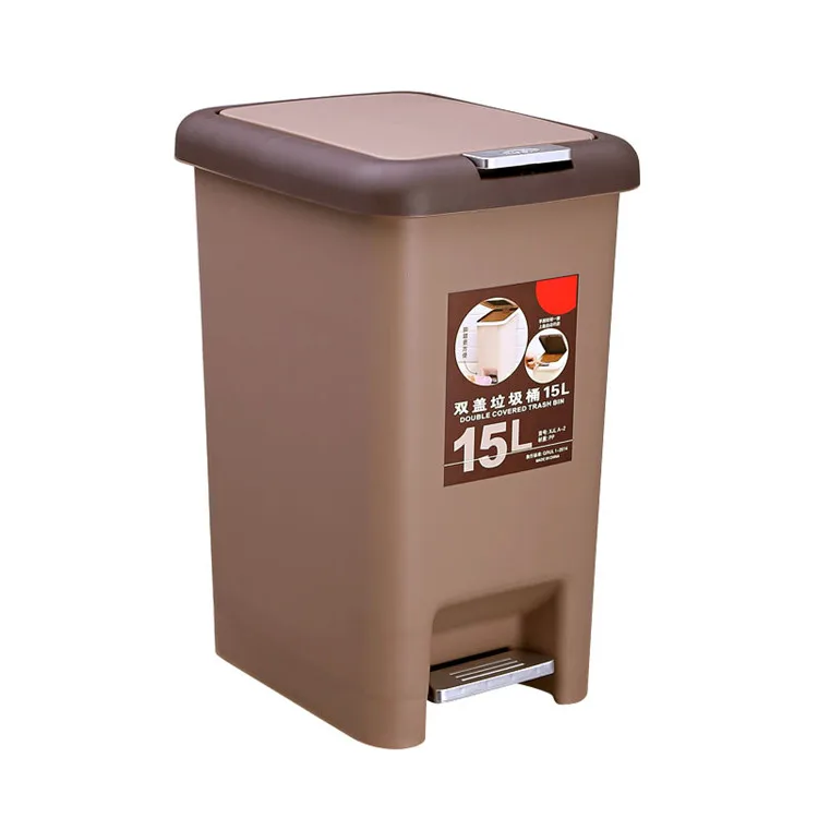 2019 Popular office plastic square in-tank foot pedal waste bin, Black, brown, green, beige
2019 Popular office plastic square in-tank foot pedal waste bin, Black, brown, green, beige