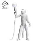 home decoration monkey standing table lamp made in china