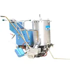 hand-push thermoplastic road striping machine