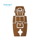 Decking Flooring Decking Flooring Komin Sport EVA Foam Faux Teak Decking Sheet Boat Yacht Marine Flooring With Self Adhesion