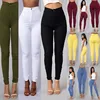 Summer Women Pants Jeans Plus size S-3XL Candy Colored Skinny Leggings Stretch Pencil Pants Female Summer Trousers