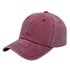 Foreign trade new wash old baseball cap Men's outdoor sun hat retro thick line hat wholesale