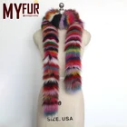 Cheap Wholesale Factory Supplier Winter Long Faux Fur Scarf for Women