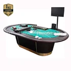 96 Inch Deluxe Casino Grade Heavy Duty Professional Baccarat Poker Table