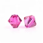 Charming Processing Accessories Color Rose Glass Garment Bead