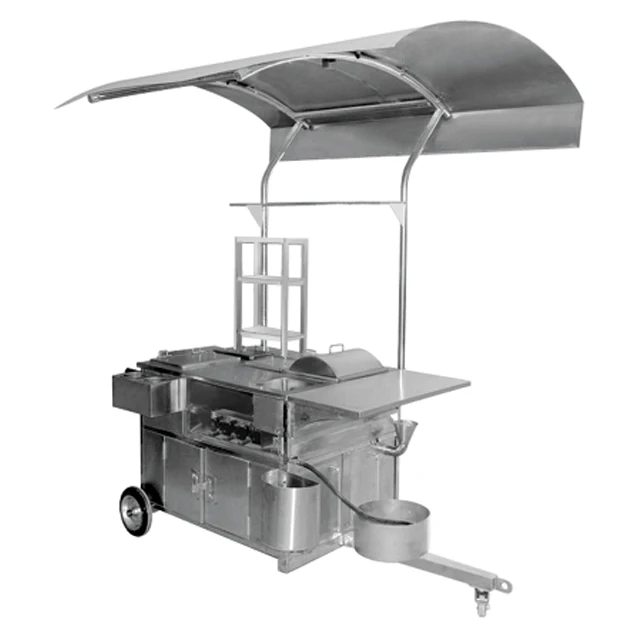 Stainless Steel Mobile Food Cart With Wheel For Sale Bn-618 - Buy Food 