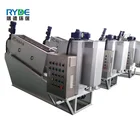 Industrial Waste Water Treatment Sludge Dewatering Screw Filter Press Machine