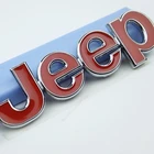 silver plating black and red color jeep car stock keychain