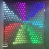 Custom 108 LED Outdoor Christmas Programmable Triangle RGB large net fairy lights led net lights