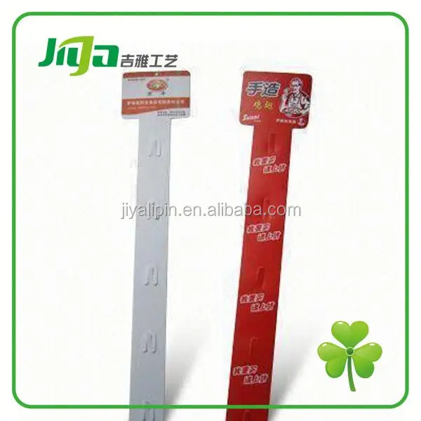 Customized plastic shelf price strip for display in China