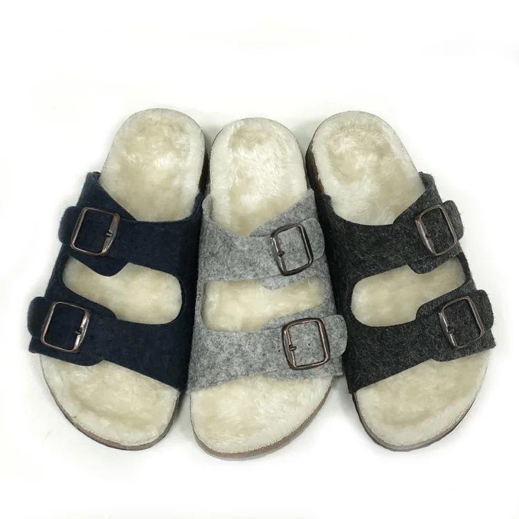 Birken Style High Quality Indoor Outdoor Women Slippers Sandals with Comfortable Plush Insole Cork Foot-bed
Birken Style High Quality Indoor Outdoor Women Slippers Sandals with Comfortable Plush Insole Cork Foot-bed