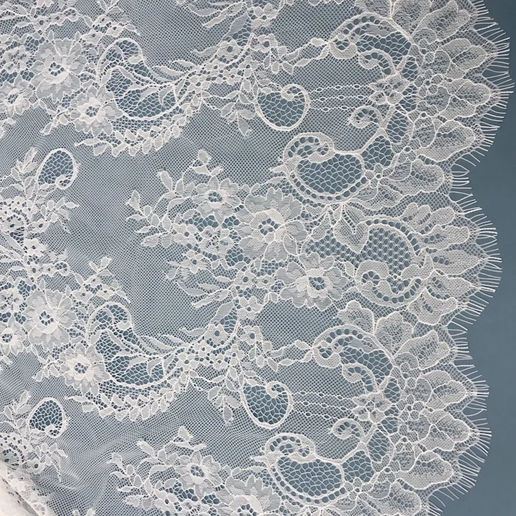 2018 new design tulle eyelash fabric, elegant french white guipure lace fabric for women, Cutsomzied
2018 new design tulle eyelash fabric, elegant french white guipure lace fabric for women, Cutsomzied