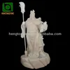Carved Marble Arts and Crafts Statue