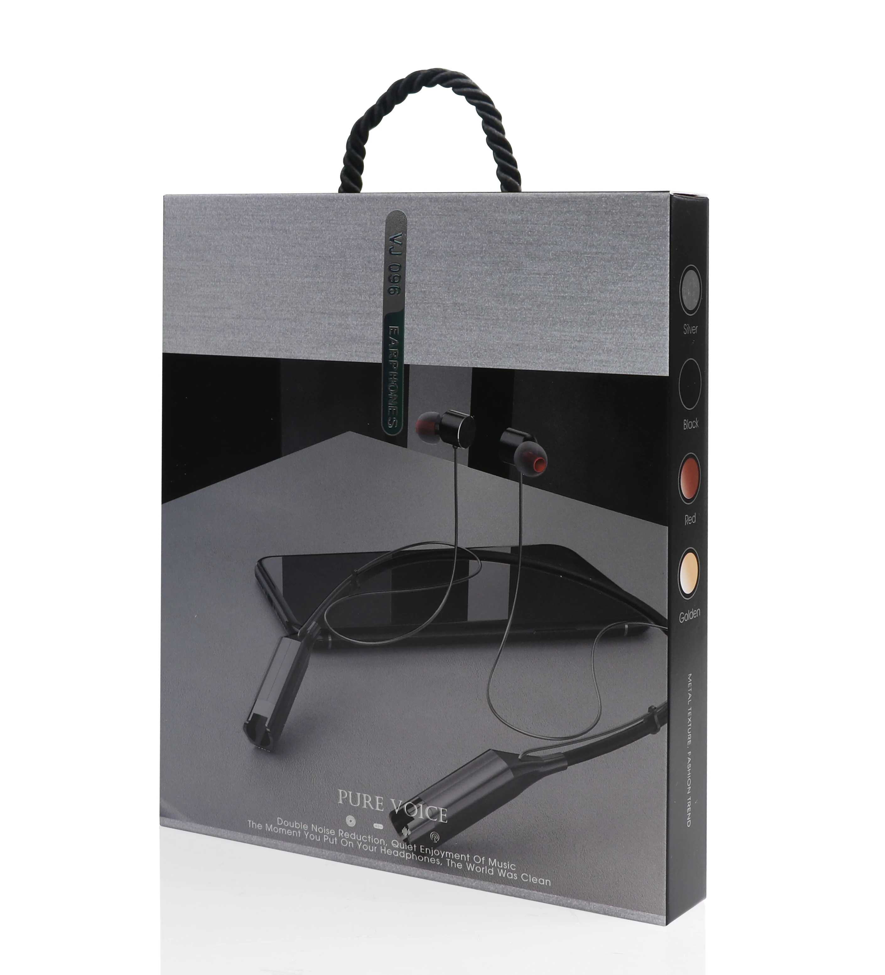 Blue tooth Headphone Neckband In-Ear Earphones VJ096 Wireless Sports Magnetic Earbuds With Mic - ANKUX.COM