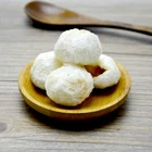 Organic freeze dried lychee fruit food healthy