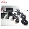 4ch mobile dvr full set of on-board monitoring equipment car dvr one million pixel package manufacturers direct sales