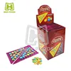 Colorful Round Shape Chocolate Bean Candy in Triangle Packaging