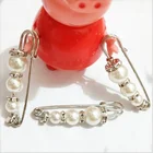 Wholesale beautiful safety pins for scarf use