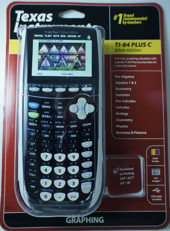 texas instruments ti 84 plus graphing calculator