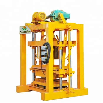 New product QT4-40 automatic brick making machine