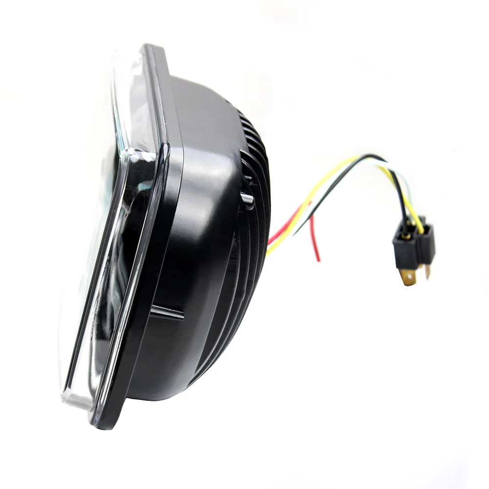 1 FADUIES 80W 5''x7'' 7''x 6'' Led Headlights with DRL For Jeep Wrangler YJ Cherokee XJ H6054 H5054 H6054LL 69822 6052 6053 (5)