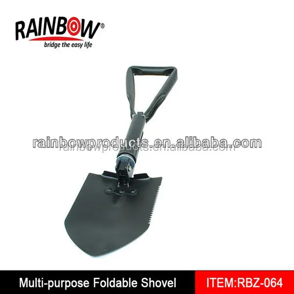 camping tools RBZ-064 gardening folding shovels foldable spade factory