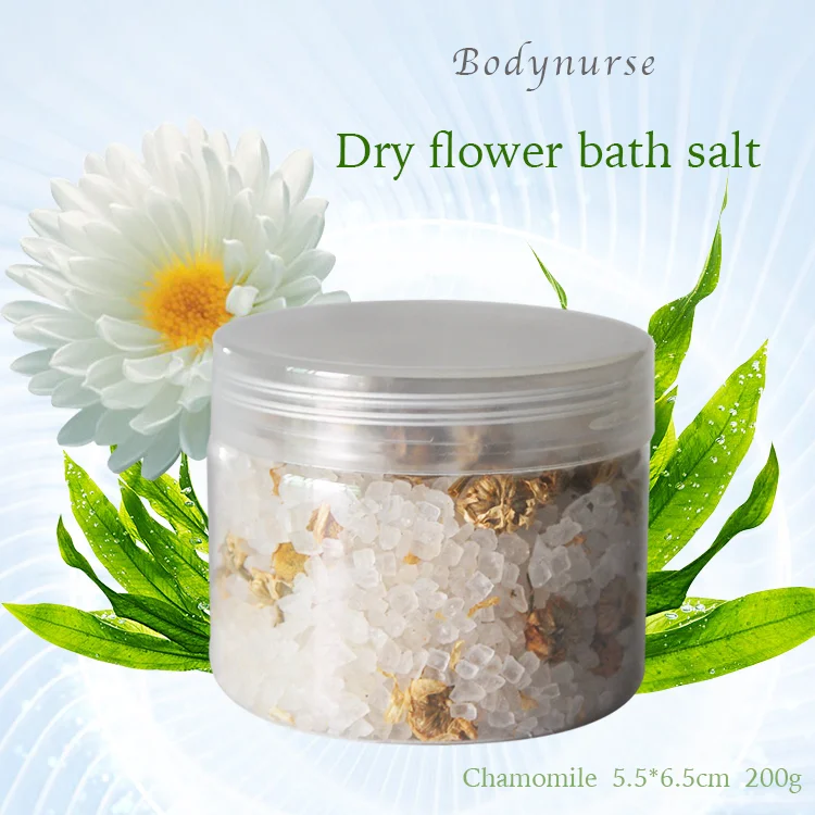 body care crystal pink bath salt