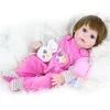 Fashionable beautiful toy bebe reborn baby doll cheap silicone