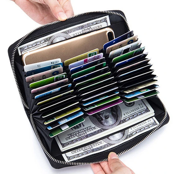 High Quality Genuine Leather Wallets for Women Card Purse Solid Color Card Case Wallet Rfid Blocking Function, Multi
High Quality Genuine Leather Wallets for Women Card Purse Solid Color Card Case Wallet Rfid Blocking Function, Multi