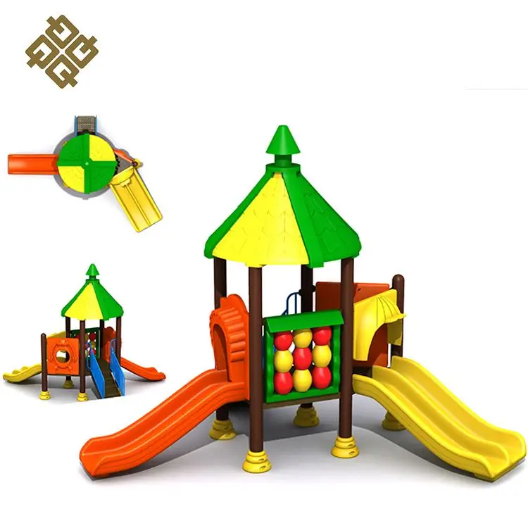 Qunzhen Latest Product Cheap Safe Guardrail Handrail Miracle Children Wooden Pirate Ship Playground