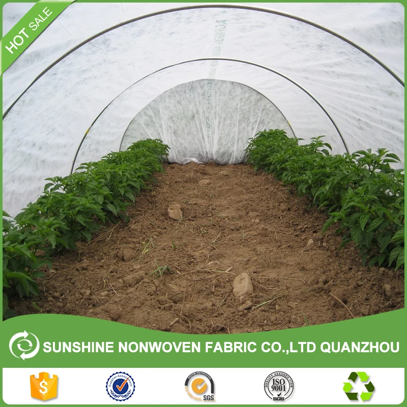 Agri uv resistant nonwoven fabric for protect plants direct sunlight