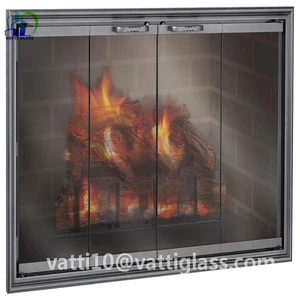 Fireplace Glass Doors With Screens Fireplace Glass Doors With