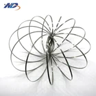 2018 Kinetic Educational Spring Toy magic 3D Sculpture Ring