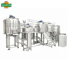 500L brewing equipment used home brewing equipment for sale light beer production plant